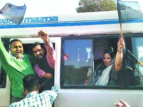 Deputy CM are going to show the black flag Congressman Arrested