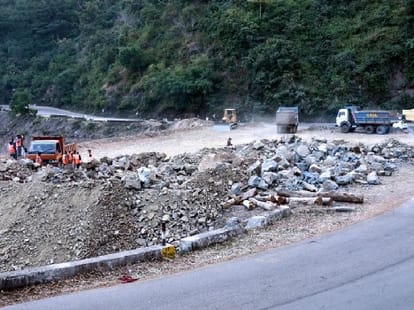 Parwanoo-Shimla four-lane project.
