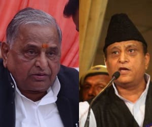 Azam Khan says he and mulayam can save the country.