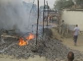 fire in PHE store 