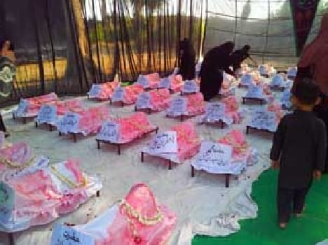 72 coffin Ziarat