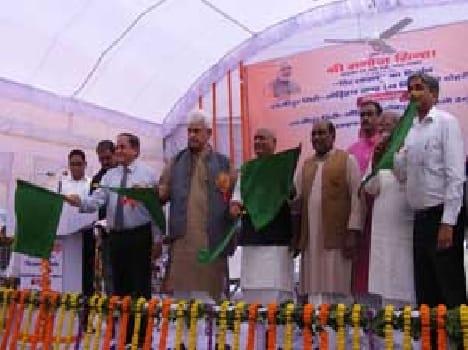 Minister of State for Railways in Gazipur Sugaton shower