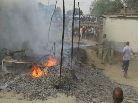 Millions of fire damage in Mandi