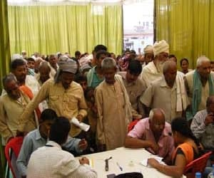 The eye light cataract operation at risk.