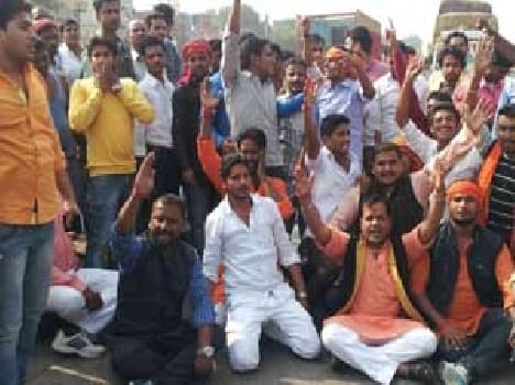 Plenty on government lashed Adityanath