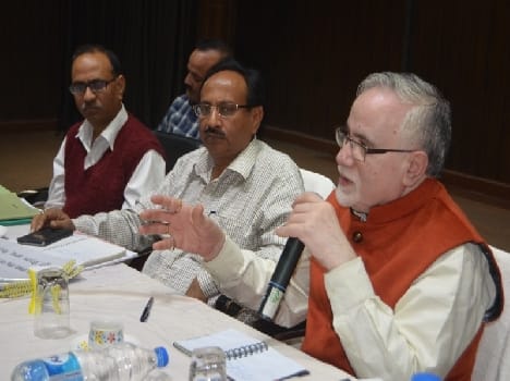 Kirpal Singh took power officials meeting