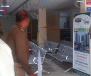 video of Bank loot in Lucknow.
