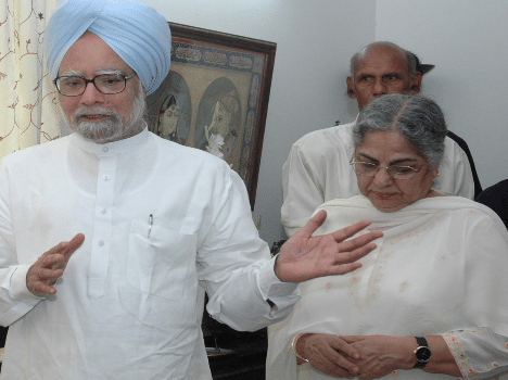 Narrowly survived the wife of former Prime Minister in road accident.