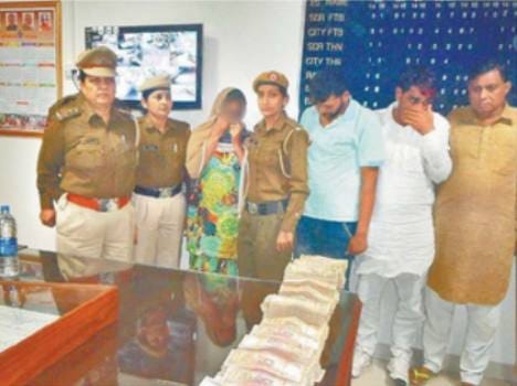 allegation of rape on nri man, to sort out demand of 2 crore