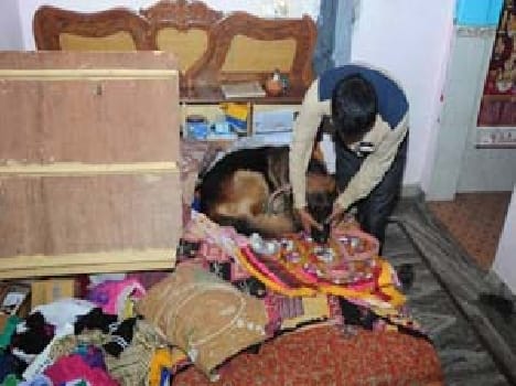 Burglars deserted house in Kent reconstructed