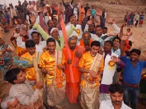 Ganga descended faithful Mahaarti