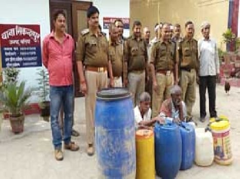 Heavy alcohol recovered