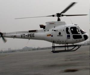 see mussoorie through helicopter.