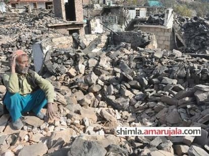 Kotla fire tragedy kullu himachal pradesh fire brigade and pwd officers hits out at each other.