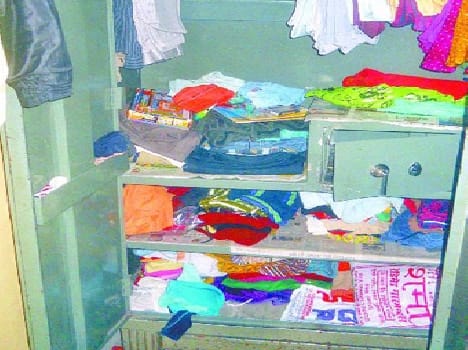 Theft of millions of retired teacher's home