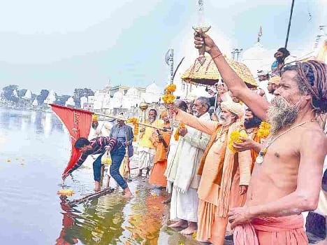 Folk Fair opened in Bateshwar with royal bath