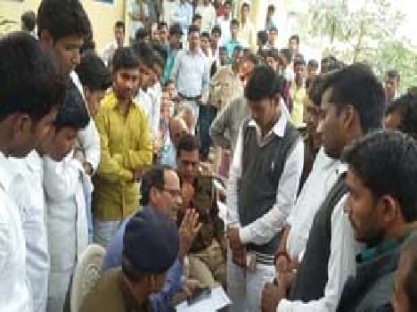 PG College students did furore