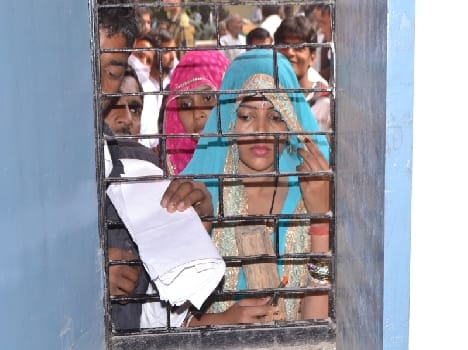 nomination filing for panchayat poll in mathura