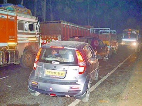 Commotion at the young man's death