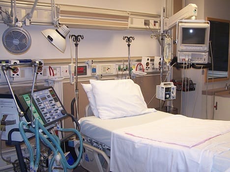 Placed on a ventilator for two days after death