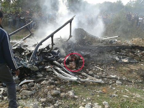 six Pilgrims died in a Helicopter crash in katra