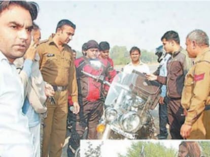 harley davidson lady biker hit man and lady, critical