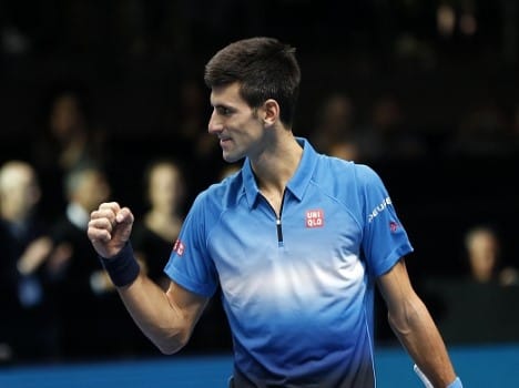 Novak Djokovic Eases Past Roger Federer For Title in ATP Finals