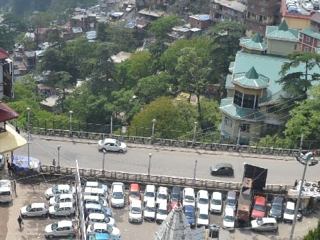 Now people have for yellow line parking in shimla from december.