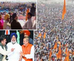 akali dal badal sadbhawna raily main points