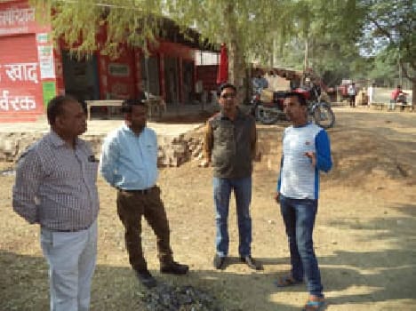 Rajghat came into the pits road