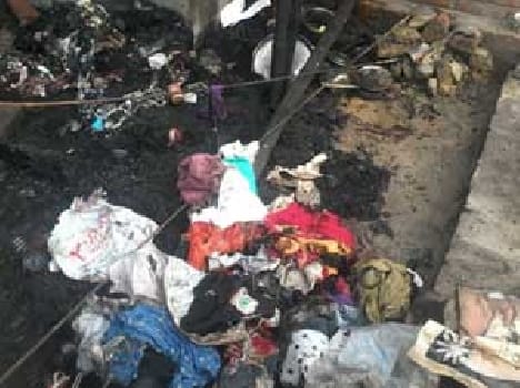 A house fire blight, three survivors