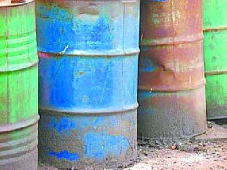 Three drums naphtha recovered