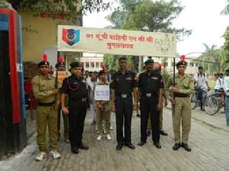 NCC cadets took out rally