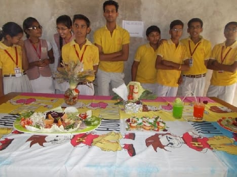 Nehru and Azad house salad competition kicked stake
