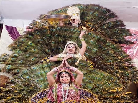 cultural programe in goverdhan
