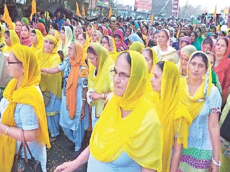 nagar kirtan in bilaspur