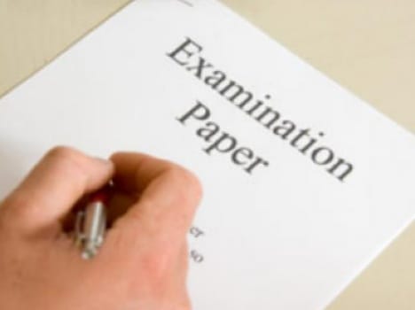 college staff opened 3rd sem question paper in ist sem examination.
