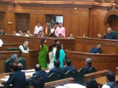 BJP MLA OP Sharma suspended for the entire season.
