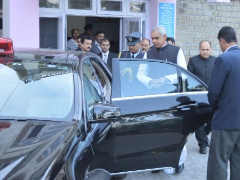 governor acharya dev vrat admitted in hospital.