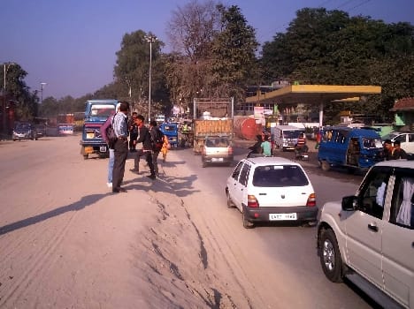 public in trouble during highway construction
