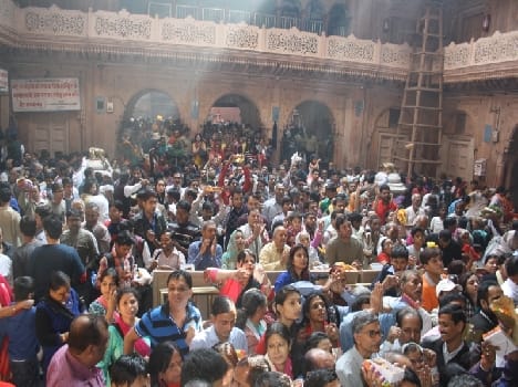 kartik purnima celebration in vrindavan