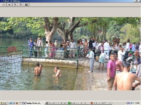 holy bath in renuka fair 