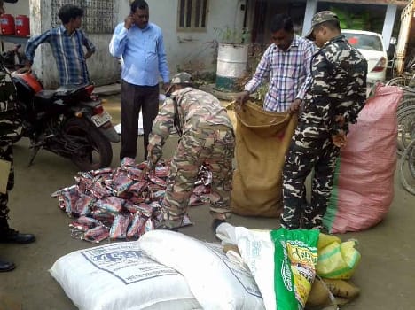 caught urea and gutka