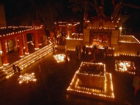 Chamunda temple of light glossed