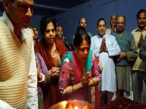 Seekers' Yoga Ganga imposed dip