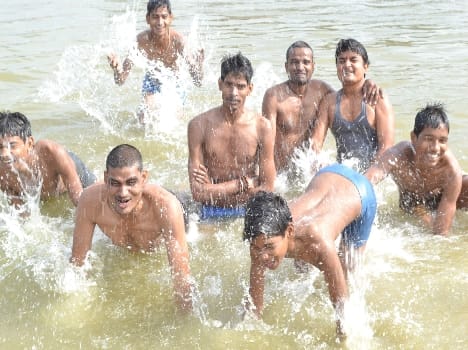 Kartik Purnima Mela pilgrims descended