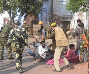 two child burns alive in Etah.