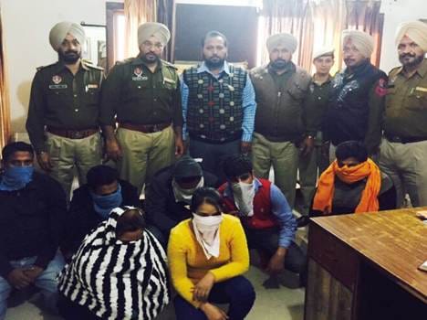 sex racket busted at firozpur