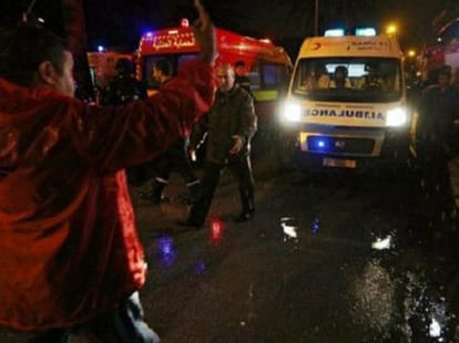 After blast in bus emergency raised at tunisia.