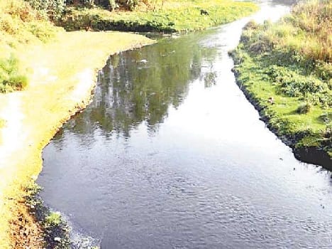 pilgrims do not takes bathe in poluted bahlla river